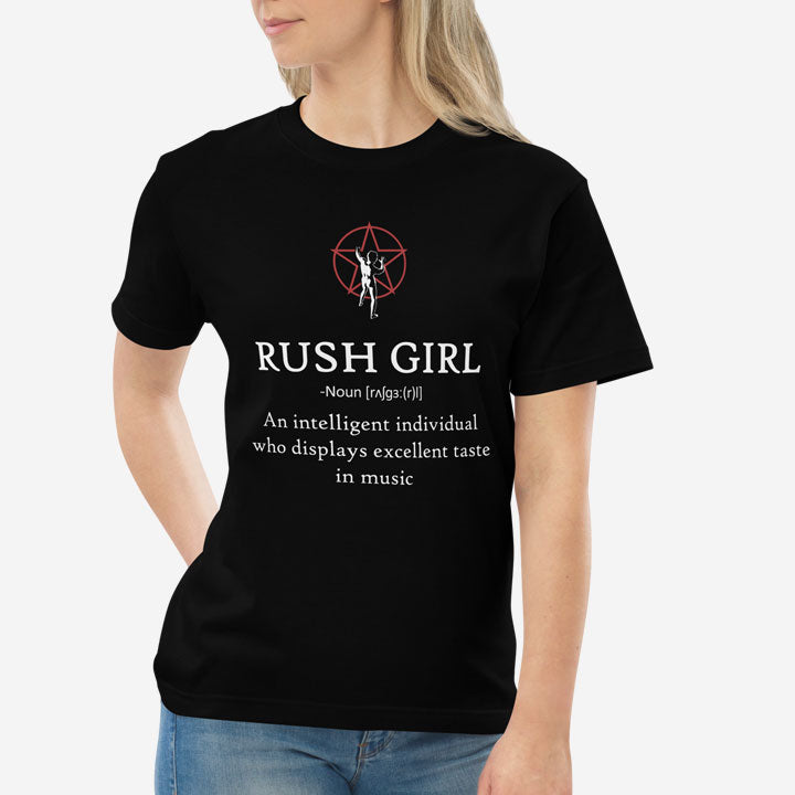 T-Shirts RUSH Girl Music taste
