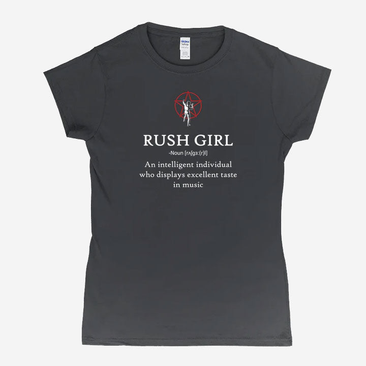 T-Shirts RUSH Girl Music taste