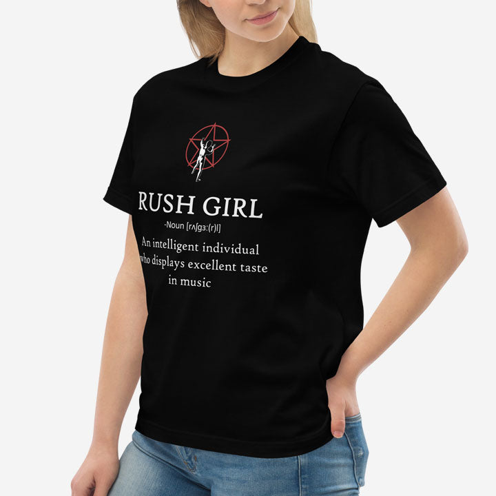 T-Shirts RUSH Girl Music taste