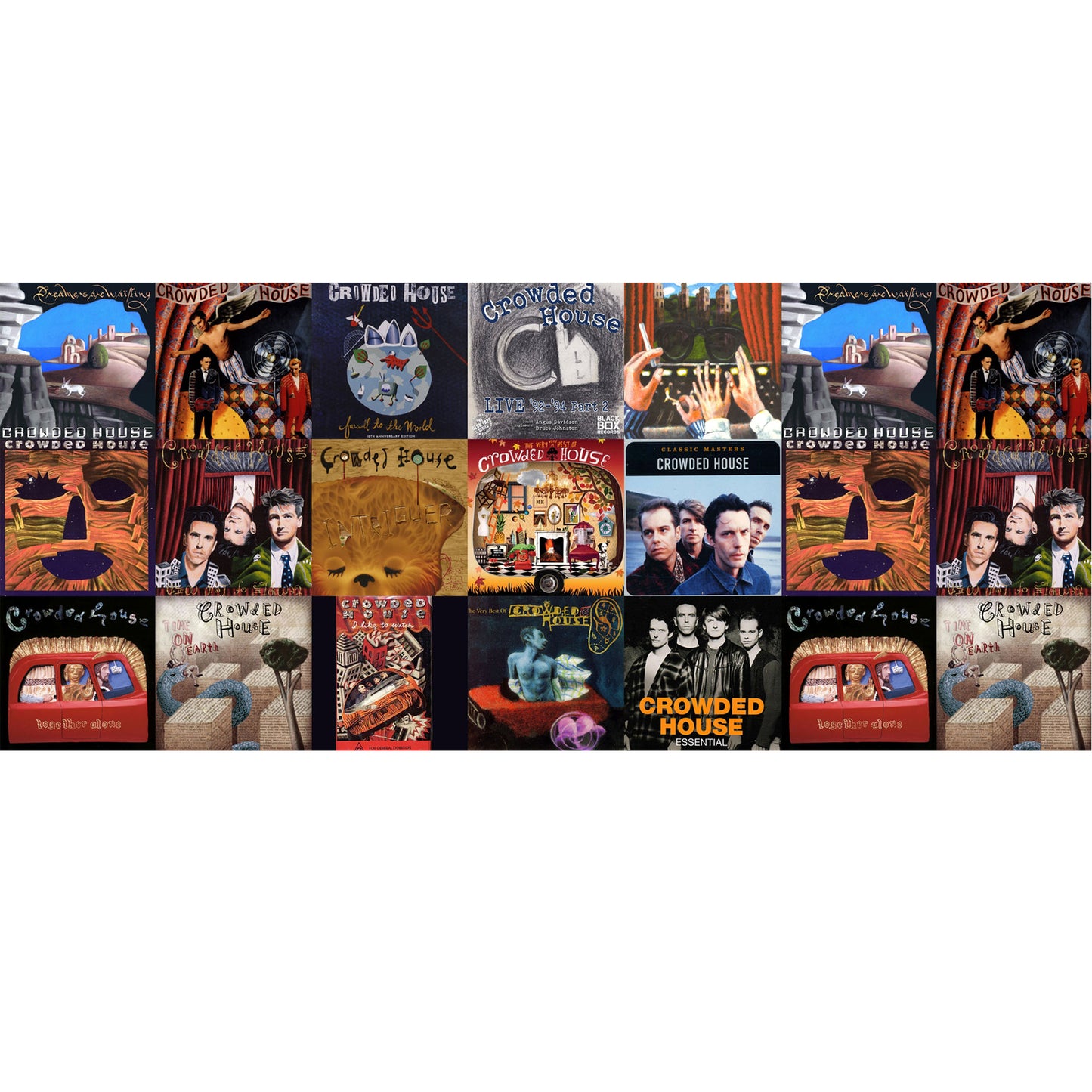 Mugs Albums Crowded House