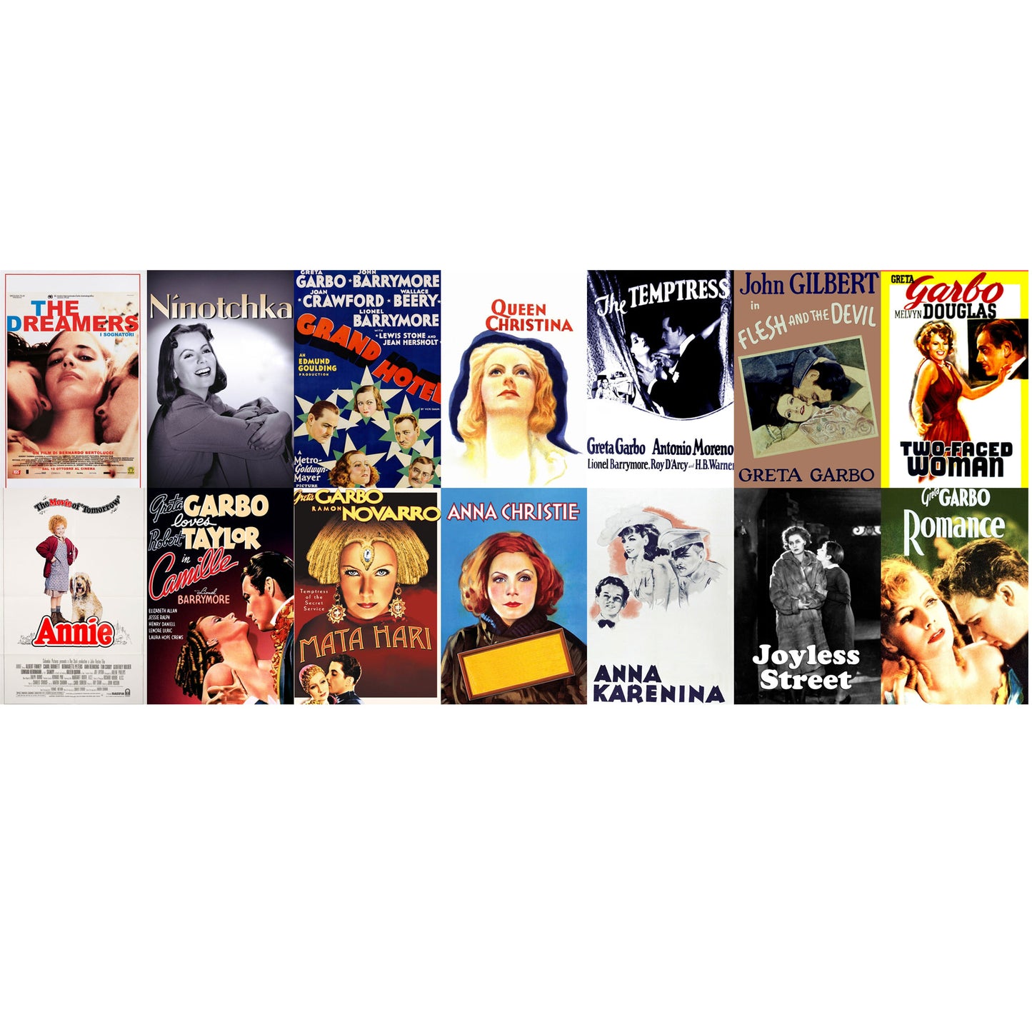 Mugs Movies Greta Garbo