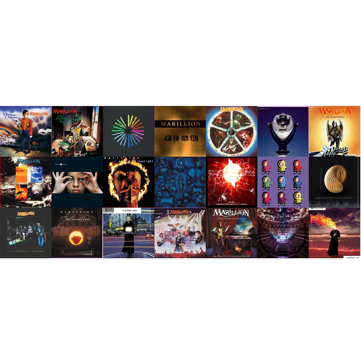 Mugs Albums Marillion