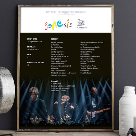 Posters Genesis Domino Tour