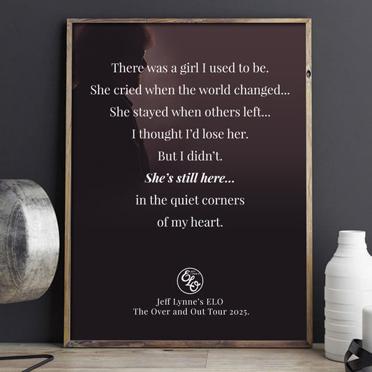 Posters Jeff Lynne corners of my heart