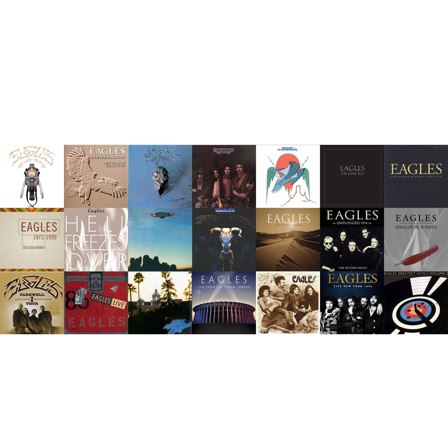 Mugs Albums Eagles