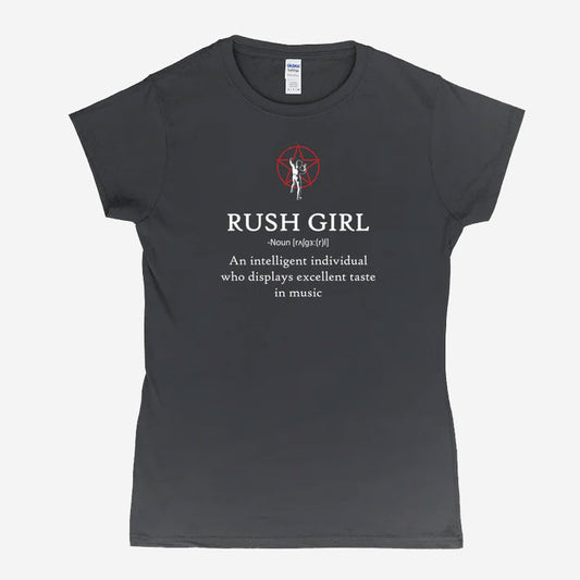T-Shirts RUSH Girl Music taste