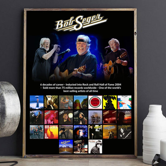 Posters Bob Seger Awesome Albums